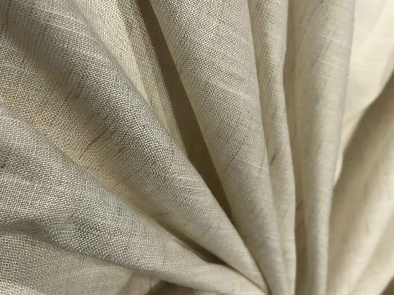 Viscose Linen 20% / 80% Spun natural color 58" wide [17612]