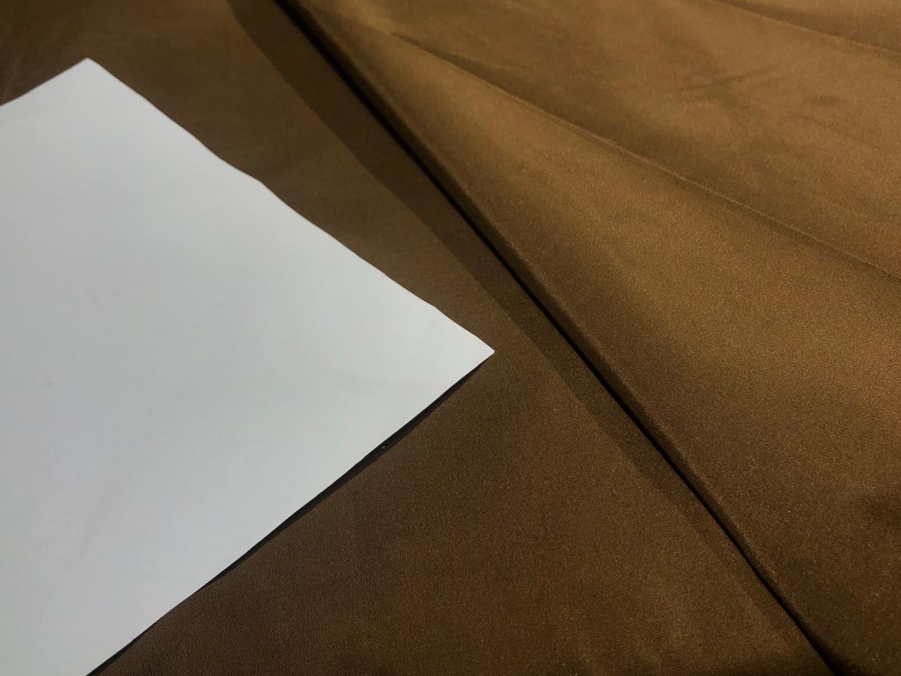 Silk TAFETTA fabric CARAMEL  54"wide TAF344[2]