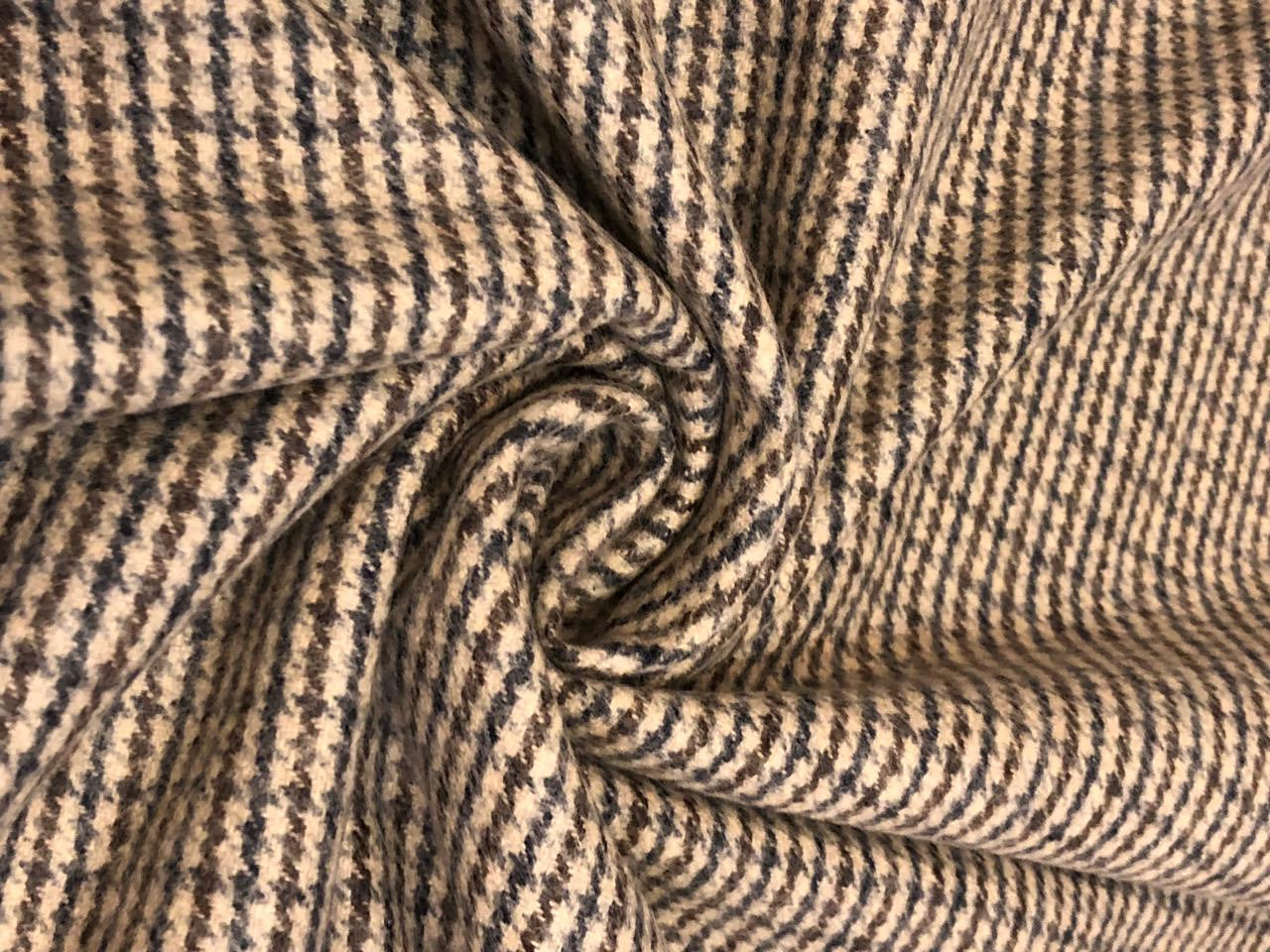 SUITING Wool blended tweed [18634]