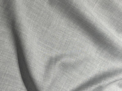 Italian Suiting blended viscose ,poly, acrylic light grey color 58" wide [17605]
