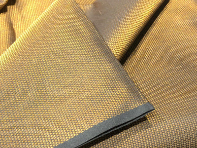 Silk Brocade fabric 44"small metallic gold motifs jacquard available in 3 colors purple, black and green BRO1043