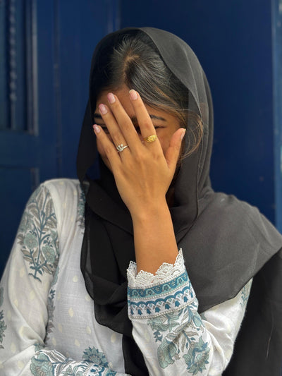 Viscose georgette  stole with  20" wide and 70" long  [17685]