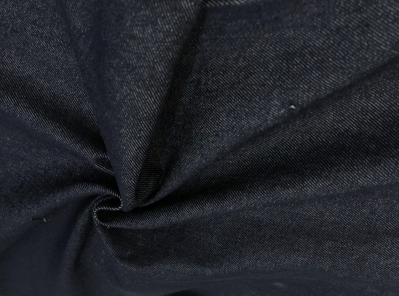 100% Cotton Denim  Fabric deep denim blue  58" wide [18543]