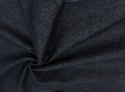 100% Cotton Denim  Fabric deep denim blue  58" wide [18543]