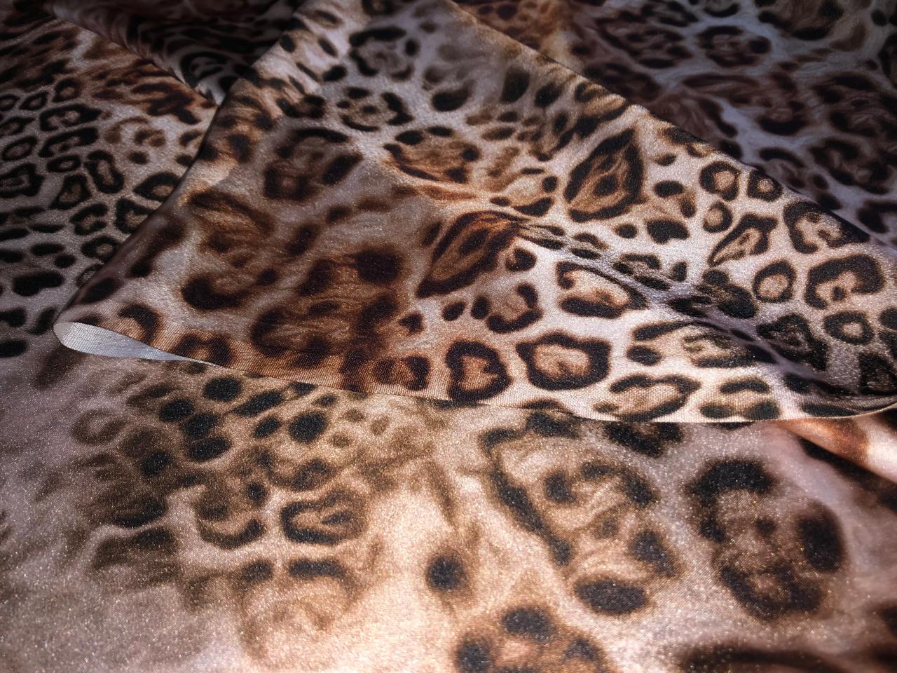 Satin 58" wide TIGER/LION/ANIMAL PRINTS available in 4 choice of prints