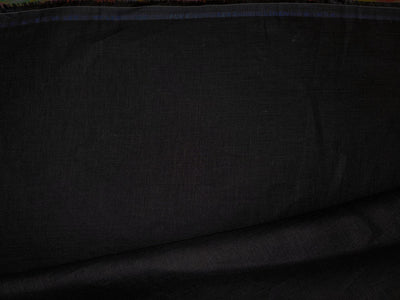 100% Linen premium heavy 44lea  suiting fabric 58" wide available in 2 colors black and butter cream [18501/02]