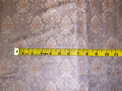 Silk Brocade fabric dusty lilac intricate floral  BRO1083[3]