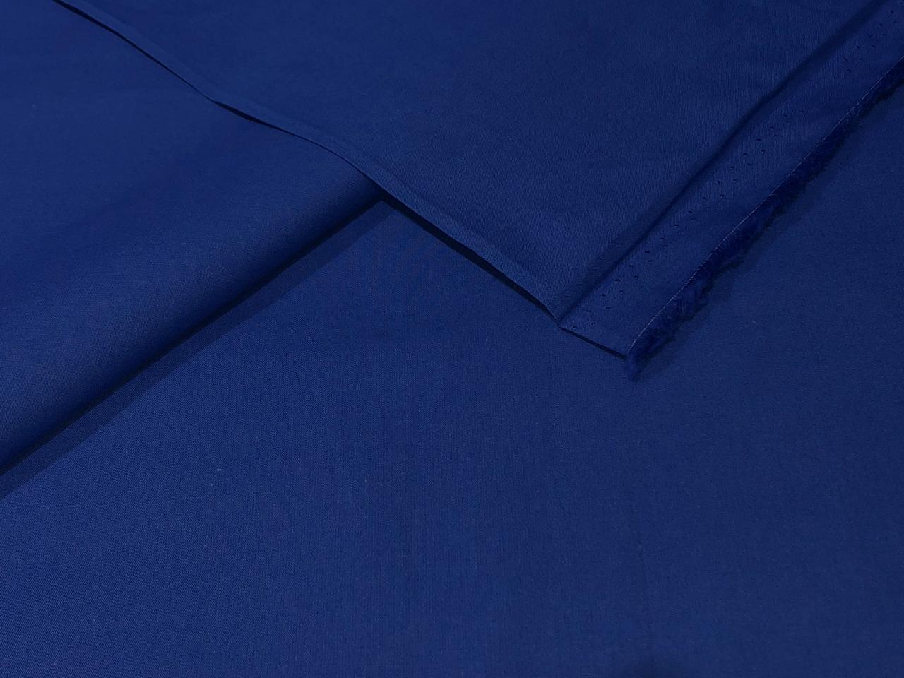 100% Cotton Poplin Fabric Electric Blue 58" wide [15903]