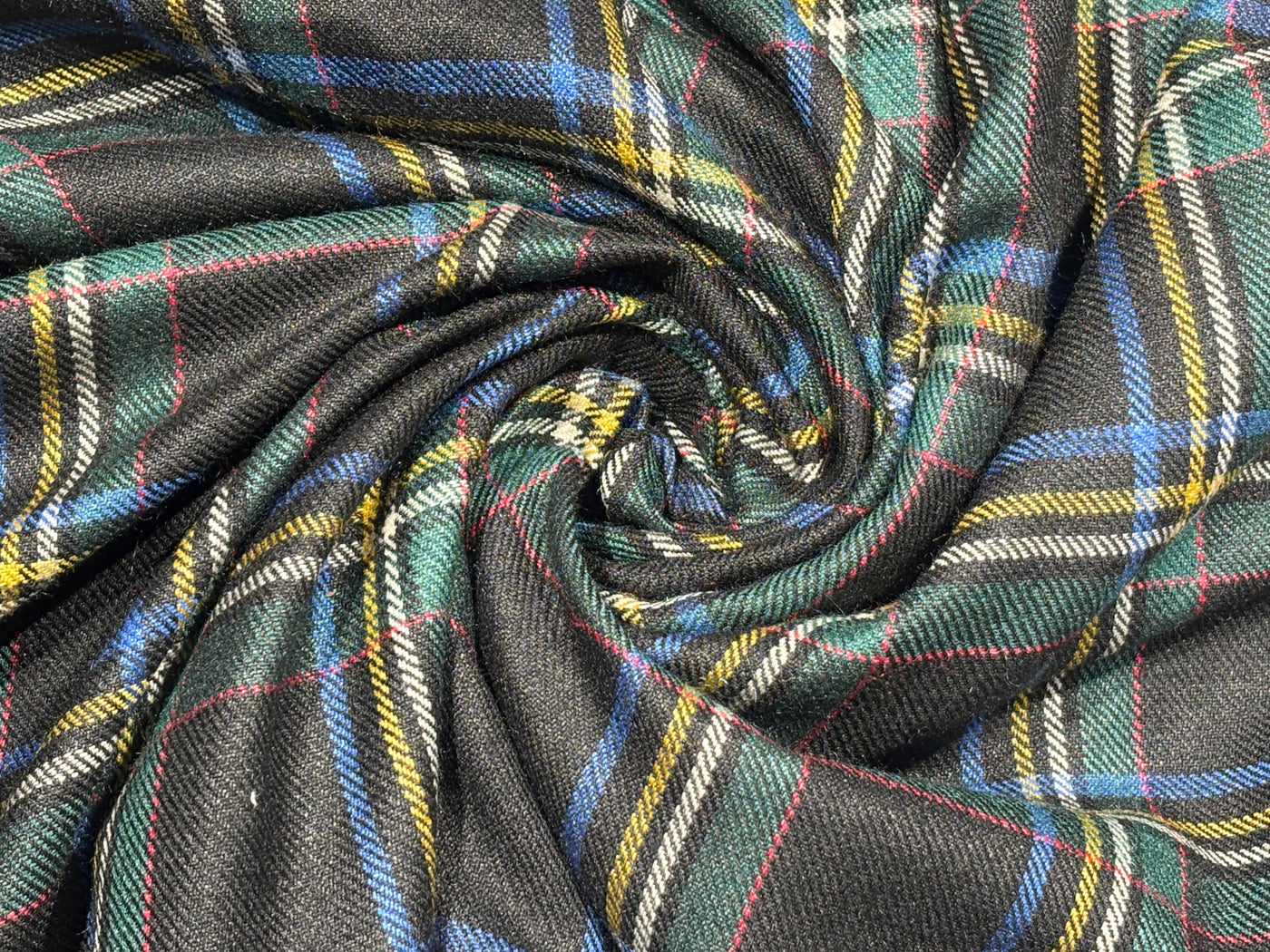 100% Silk  Wool twill , plaids available in 6 colors [17774/75/76/77/78/79]