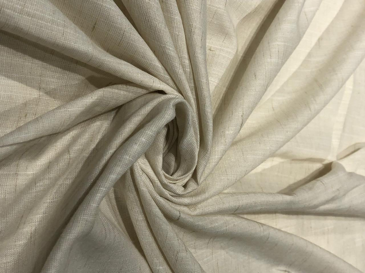 Viscose Linen 20% / 80% Spun natural color 58" wide [17612]