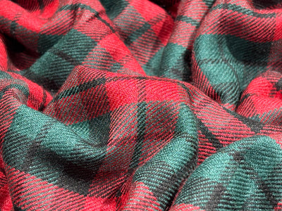 100% Silk  Wool twill , plaids available in 6 colors [17774/75/76/77/78/79]