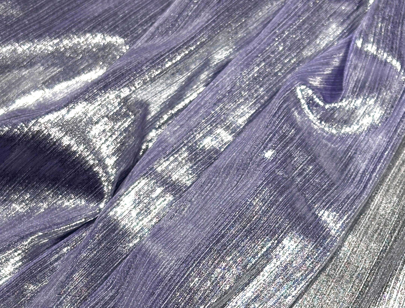 Metallic Lycra lurex fabric with subtle shimmer 58" Wide available in 7 colors black, bronze, magenta, mint ,candy pink, lilac and silver [17635/36/37/38/39/40/41]
