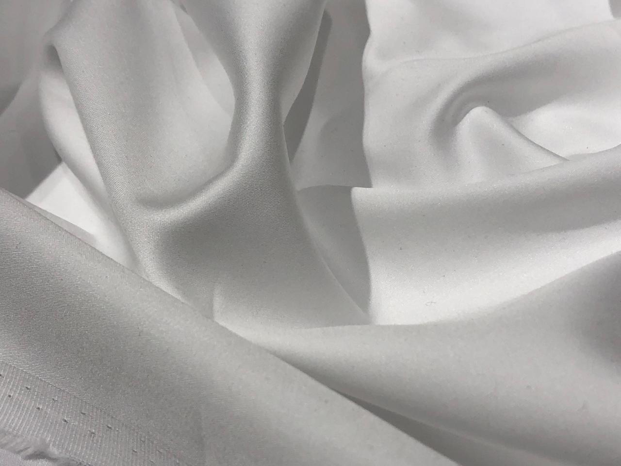 ITALIAN Cotton  Sateen White  Ivory 58" wide [15971]