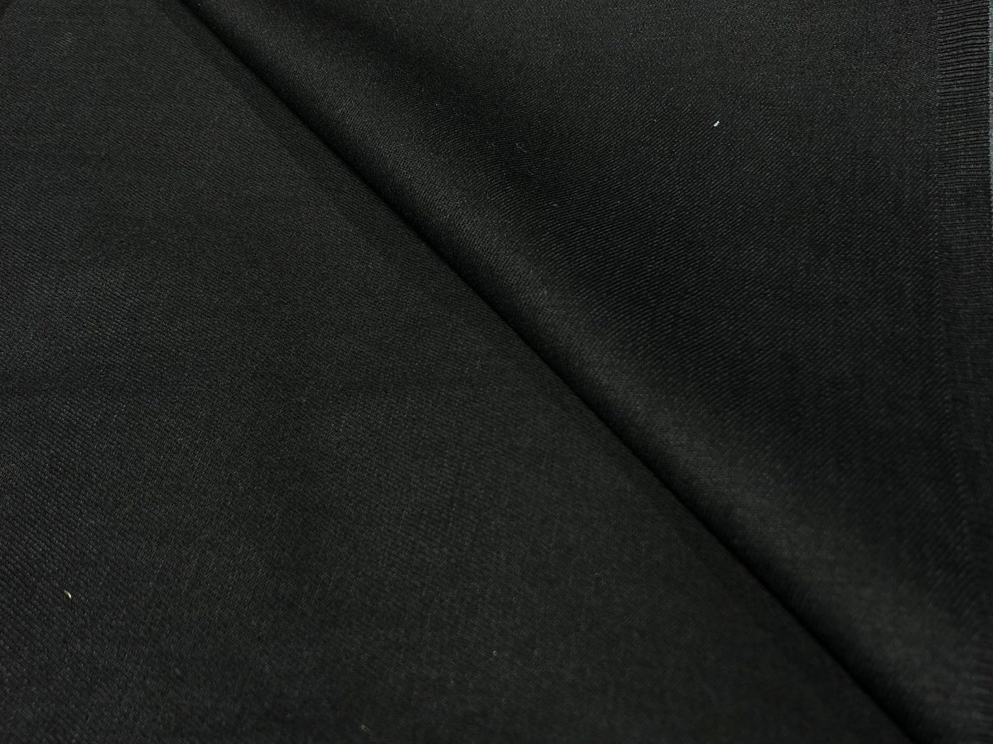 Denim Spandex Cotton Lycra Fabric 54&quot; wide Black [18230]