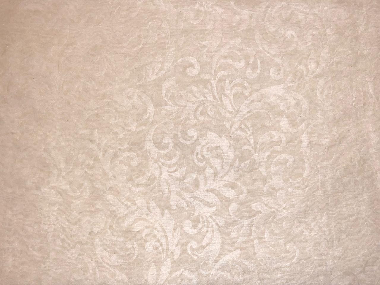 Mull Cotton Chanderi Fabric embossed 44" wide available in 2 colors black and white [18499/500]