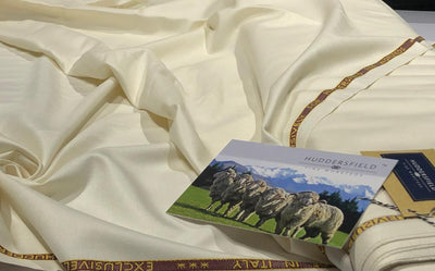 Huddersfield Bamboo suiting fabric 82% bamboo &amp; 18% silk [17727]