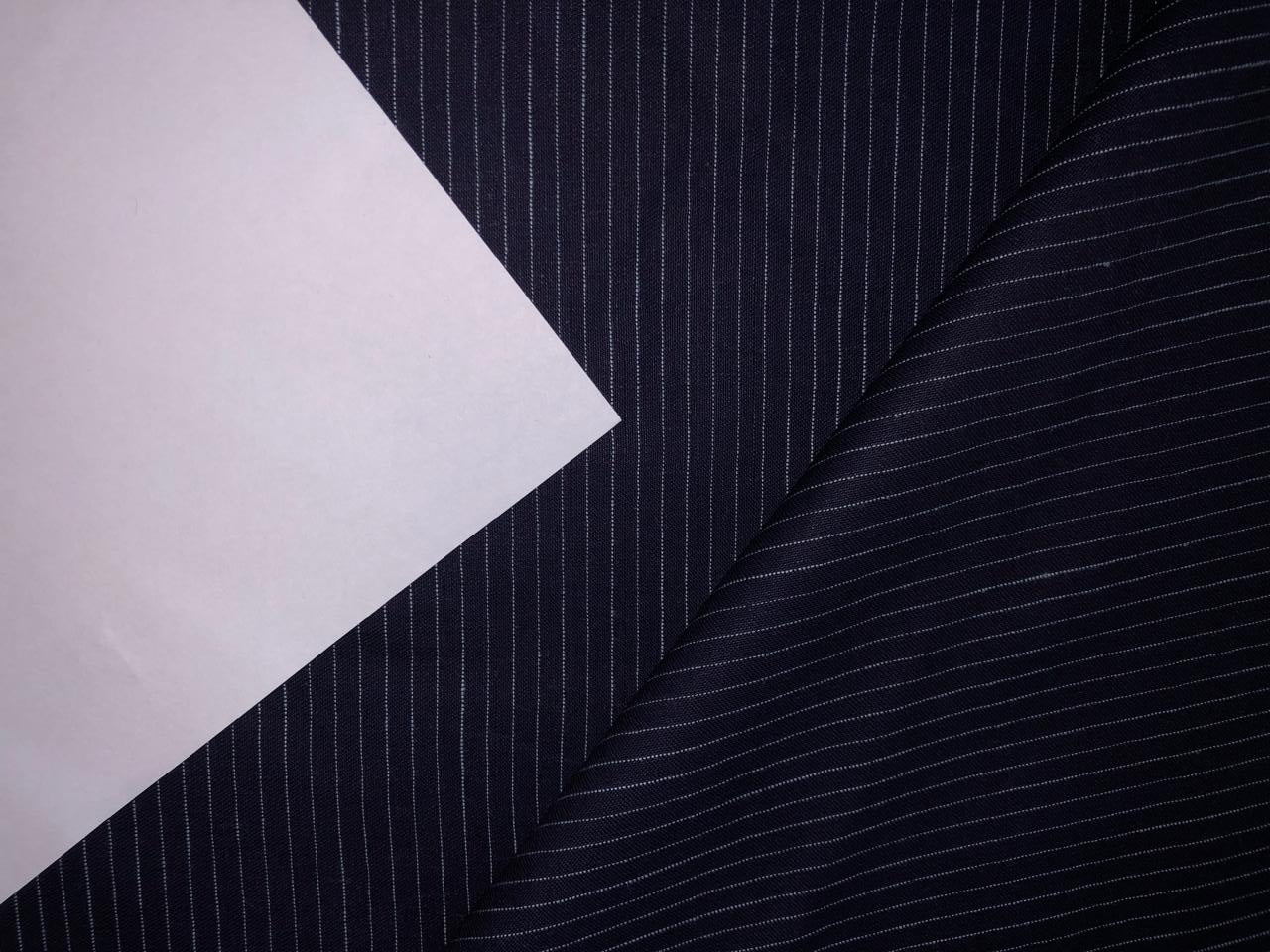 100% Cotton Denim  Fabric STRIPES 58" wide available in 2 styles 4mm and 2mm stripes