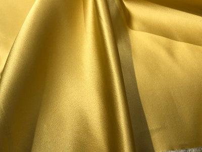 Silk Duchess satin  fabric 40 momme 54" wide gold  [17607]