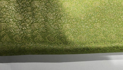 Silk Brocade fabric 44" available in 4 colors dusty peach, glitter burgundy ,peachy orange and dusty mint [BRO1040]