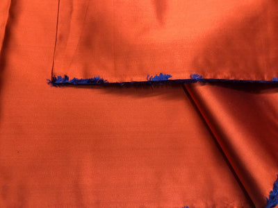 100% SILK DUTCHESS SATIN reversable tiger eye and violet 48 momme 54" wide [18379]