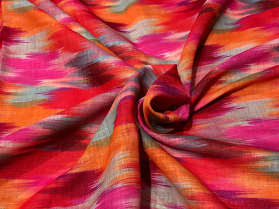 100% Cotton Poplin Rainbow color Print 44" wide [17279]