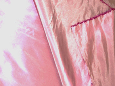 Silk TAFETTA fabric pink x ivory  54"wide TAF345[1]