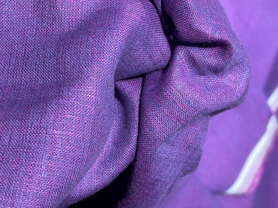 100% linen  40 LEA 58" wide TWO TONE colors available in  colors royal blue x pink, green x blue [17443/44]