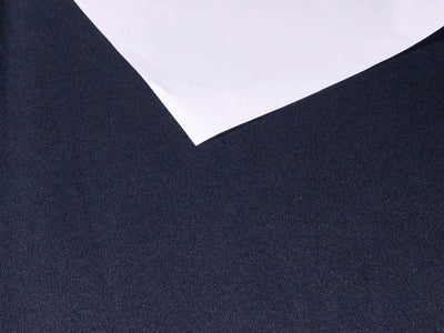 POLYESTER VISCOSE SATIN KOREAN LACHKA  58"wide available in 2 colors cloudy grey and navy[16792/93]