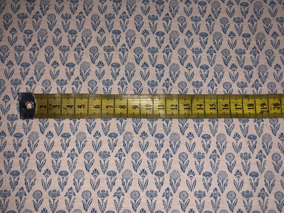 100% Cotton Linen  print 58" wide FLORAL PRINT motif's available in 2 colors red and cream ,blue and cream [17217/18]