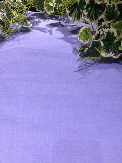 Soft linen blended with viscose polyester & cotton, available  in 35 colors 44'wide