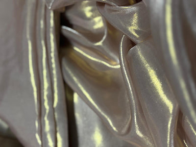 Liquid organza fabric 58" wide onion pink with gold  tinge [17340]