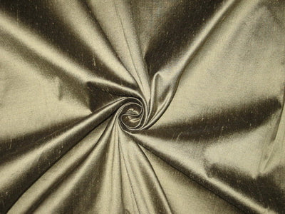 Pure SILK Dupioni FABRIC Smoky Silver color 54" WIDE DUP33[1]