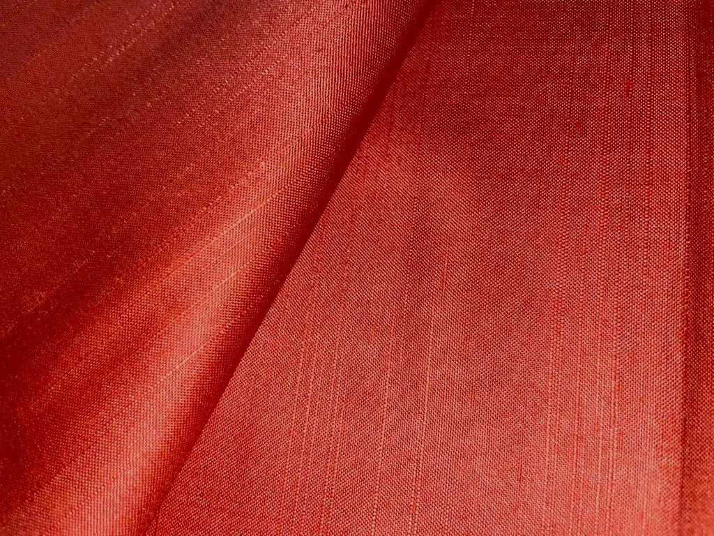 TUSSAR VISCOSE SILK  FABRIC 44" WIDE available in 2 colors yellow and orange [12010/15387]