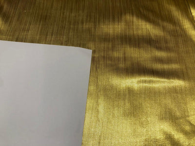 Silk Brocade fabric tissue gold opaque BRO1078[2]
