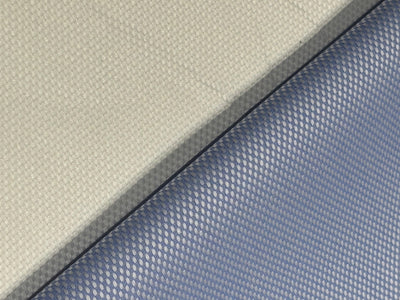 100% Superfine Giza Cotton Italian  MONTI Shirting ,Pre Shrunk dobby 58" wide available in 2 colors white and powder blue [17782/83]