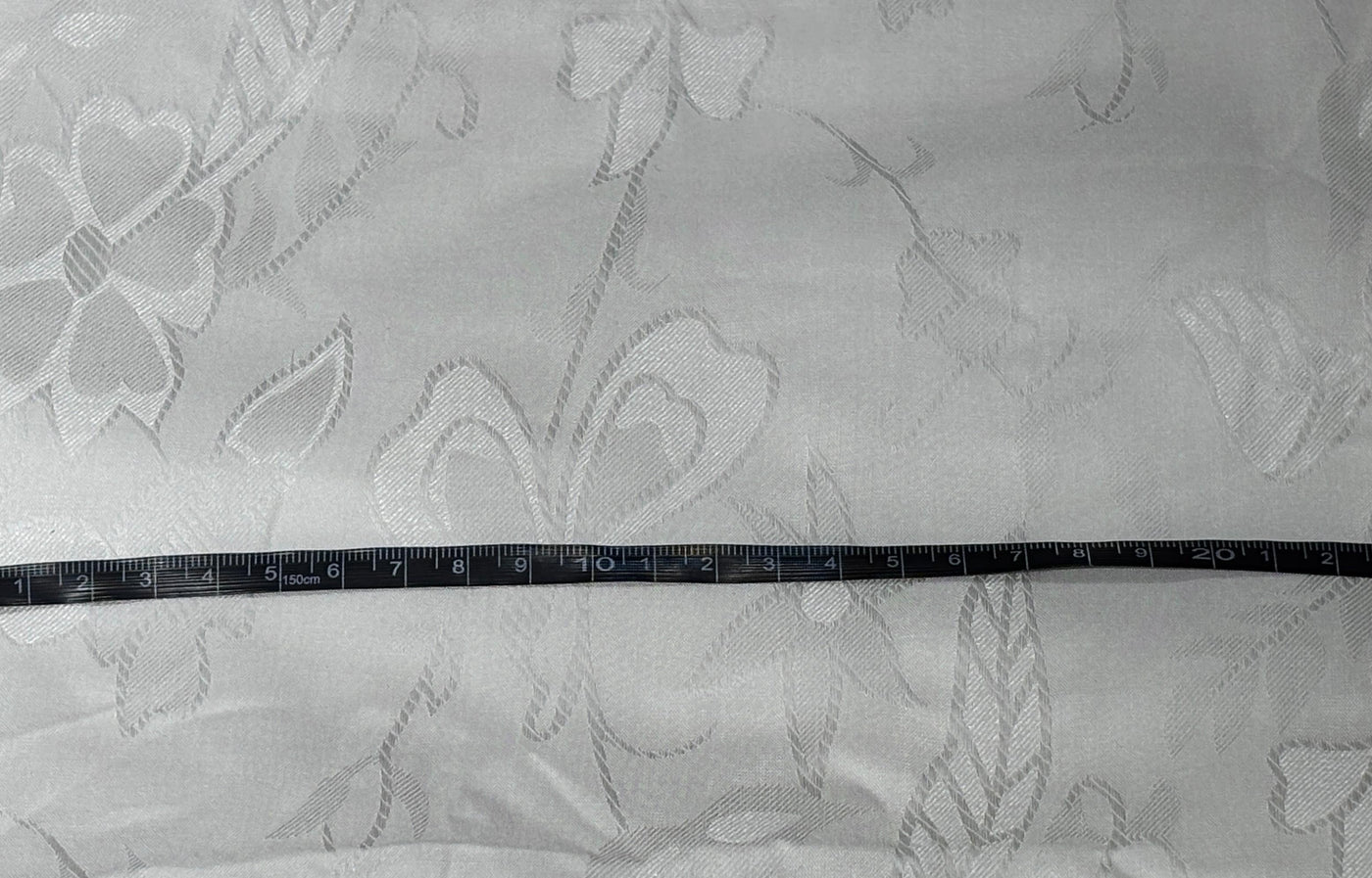 Jasmin Jacquard Fabric raised, intricate floral patterns in 2 designs [18822/23]