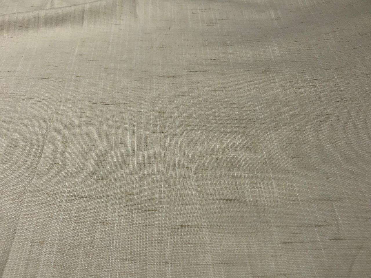 Viscose Linen 20% / 80% Spun natural color 58" wide [17612]