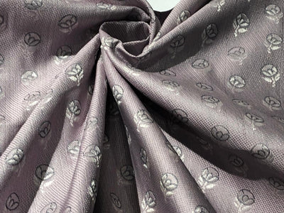 Brocade Fabric  Jacquard ROSES available in 2 colors  SILVER GREY AND TEA ROSE BRO998[5/6]