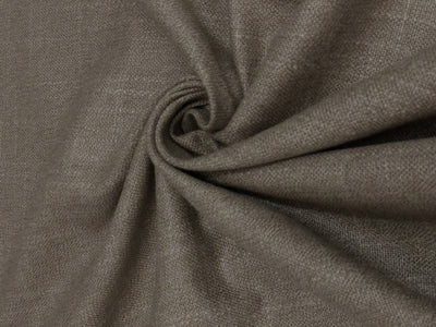 Suiting Poly jute fabric is a   blend of natural jute fibers and synthetic polyester olive beige color [18641]