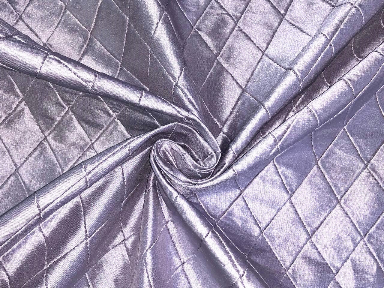 100% silk dupioni silk Lavender color 54&quot; wide And matching pintuck DUP48[1]/DUP#165[2]