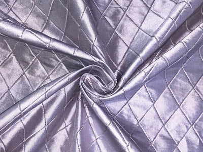 100% silk dupioni silk Lavender color 54&quot; wide And matching pintuck DUP48[1]/DUP#165[2]