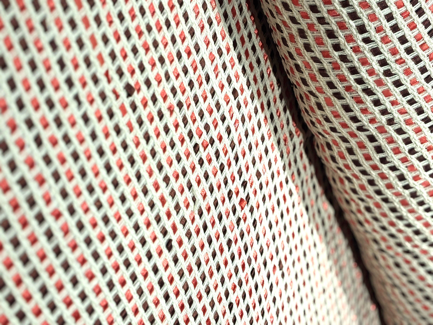 Matka silk 70% fancy yarn 30% 54"wide handloom woven [17623]