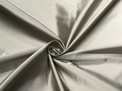 Silk Duchess satin  fabric 40 momme 54" wide beige stone [17608]