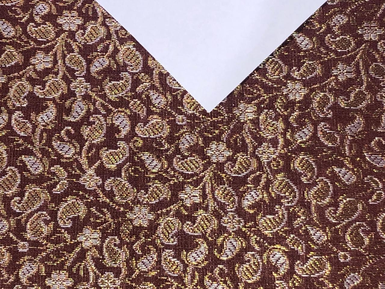 Silk Brocade fabric with subtle metallic gold jacquard available in 3 colors red , grey and burgandy  BRO989[4/5/6]