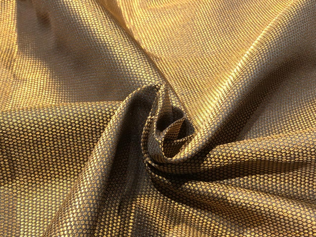 Silk Brocade fabric 44"small metallic gold motifs jacquard available in 3 colors purple, black and green BRO1043
