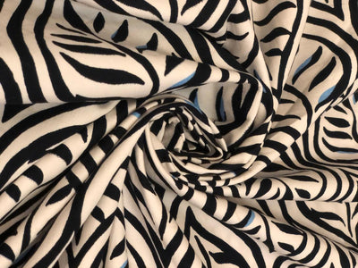 100% Cotton Poplin available in 2 different color combination 58" wide available in black/white and navy/powder blue [18686/87]  [18686/87]