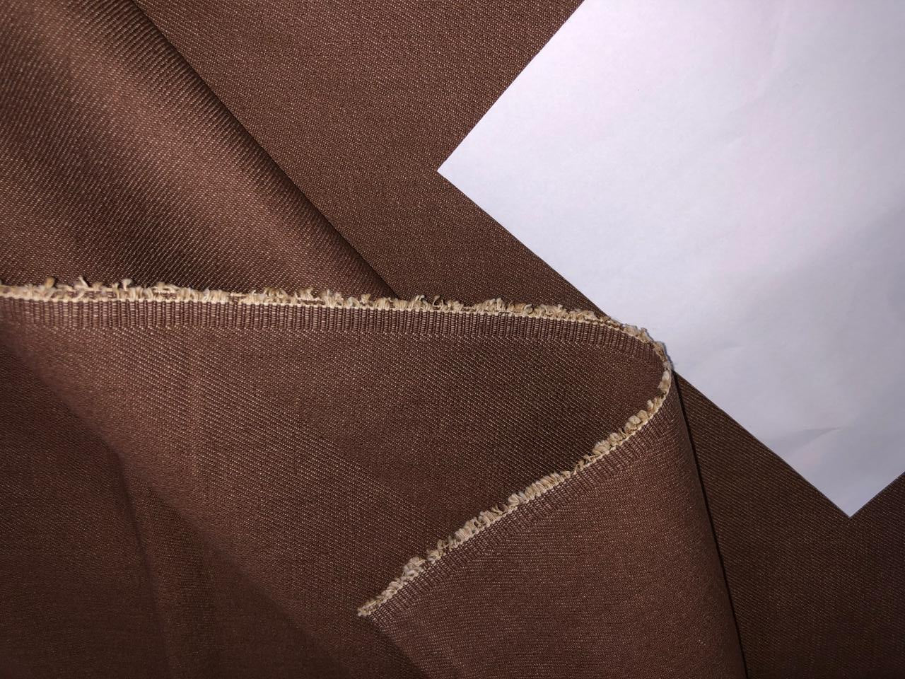 100% Cotton Denim Fabric 58" wide available in 2 COLORS bright shade of sky blue and brown