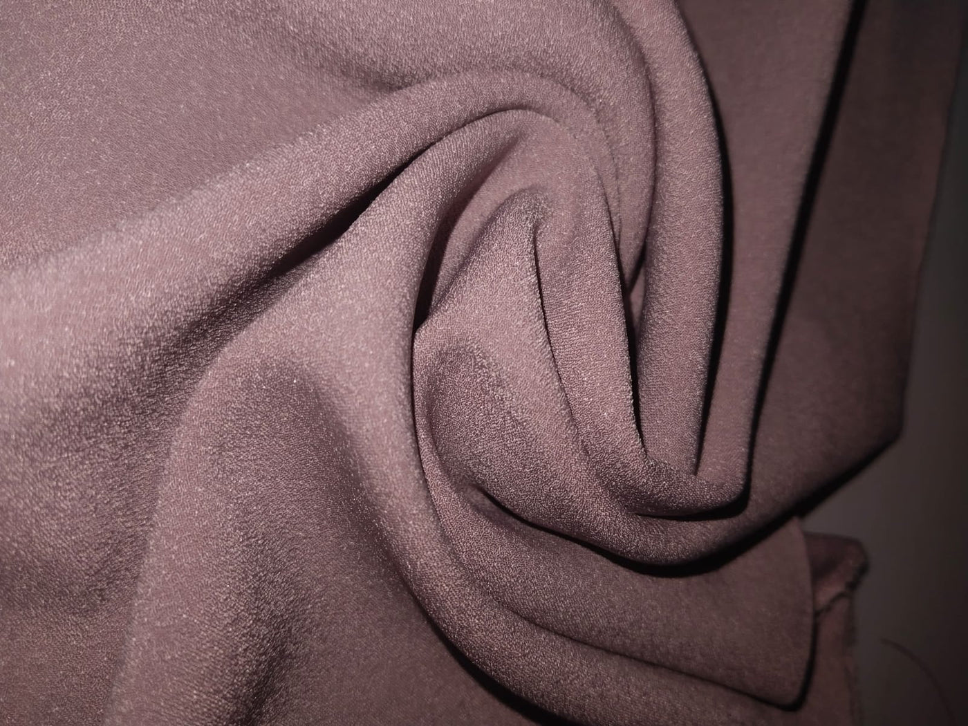 HEAVY CREPE [ Capri crepe fabric with spandex] FABRIC 96% CREPE 4% LYCRA 58" WIDE available in 4 colors sand gold/dusty rose/white and burgandy