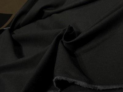 Denim Spandex Cotton Lycra Fabric 54&quot; wide Black [18230]