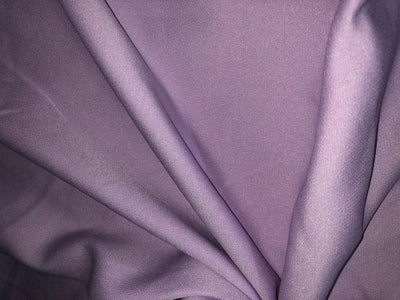 Scuba Crepe Stretch Jersey Knit Dress Fabric ~58&quot; wide available in 3 colors lilac, garnett brunette and burnt sienna brown